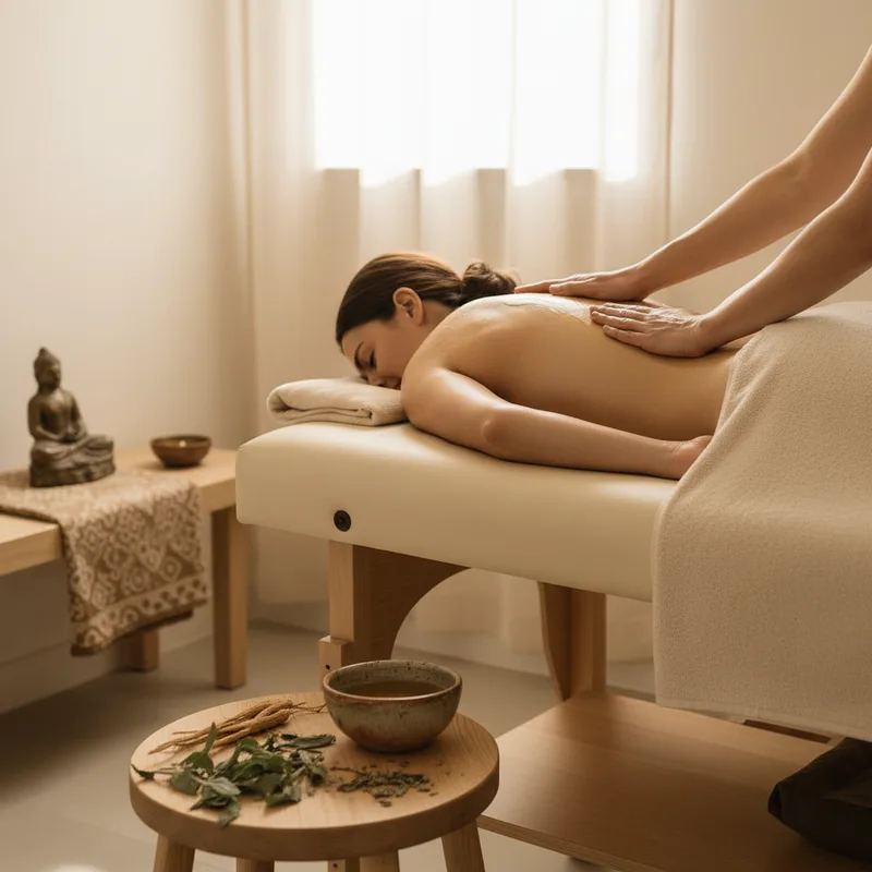 Massage ayurvedique Abhyanga : technique, bienfaits et deroulement complet